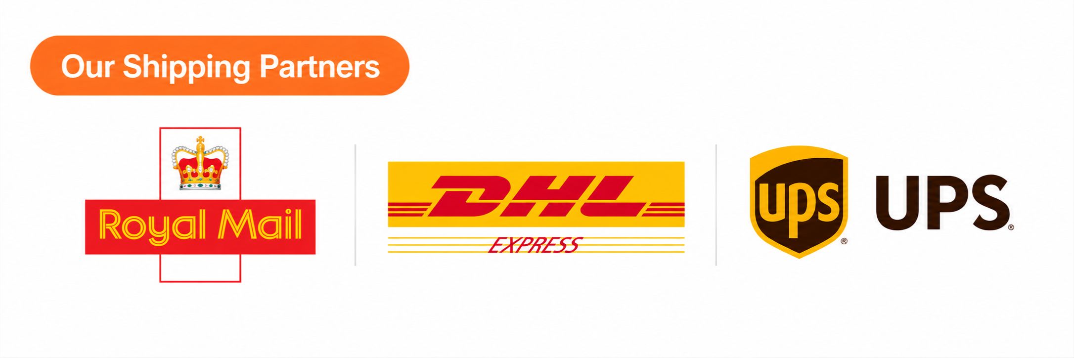 Our Shipping Partners - Basset Hound Gifts
