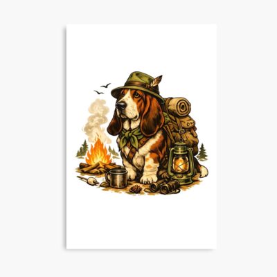 Basset Hound Signature Artwork Poster