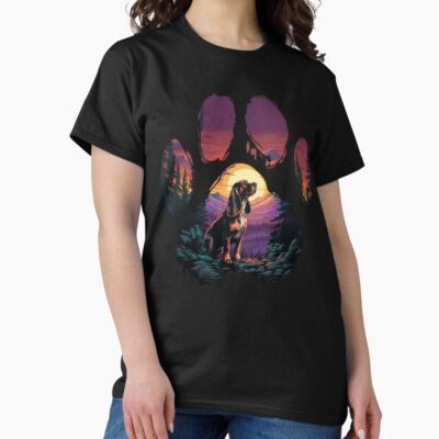 Basset Hound Timeless Artwork T-shirt