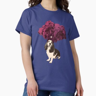 Basset Hound Modern Style T-shirt