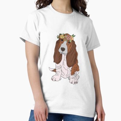 Basset Hound Signature Design T-shirt