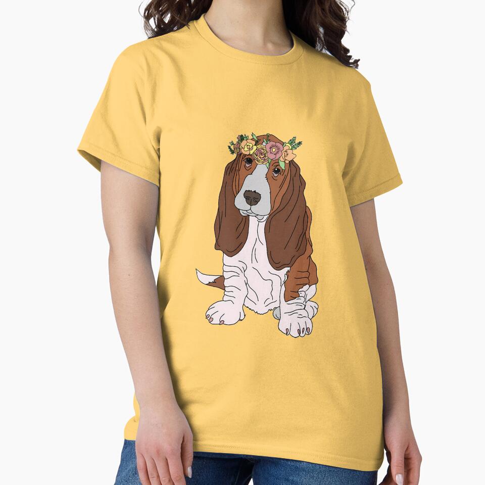 ssrcoclassic_teewomens_02ffcf6eda6eb664a1frontproduct_squarex1000 - Basset Hound Gifts