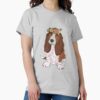 ssrcoclassic teewomens 02heather greyfrontproduct squarex1000 - Basset Hound Gifts