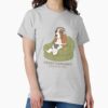 ssrcoclassic teewomens 02heather greyfrontproduct squarex1000 11 - Basset Hound Gifts