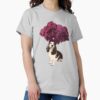 ssrcoclassic teewomens 02heather greyfrontproduct squarex1000 15 - Basset Hound Gifts
