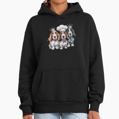 Basset Hound Graphic Style Hoodie