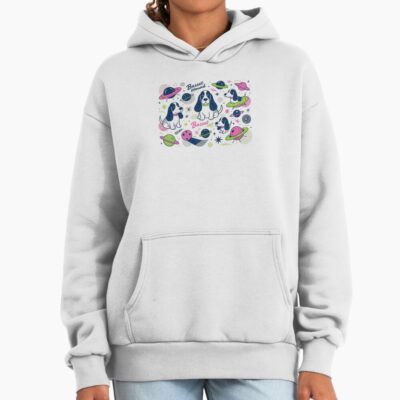 Basset Hound Minimalist Artwork Hoodie