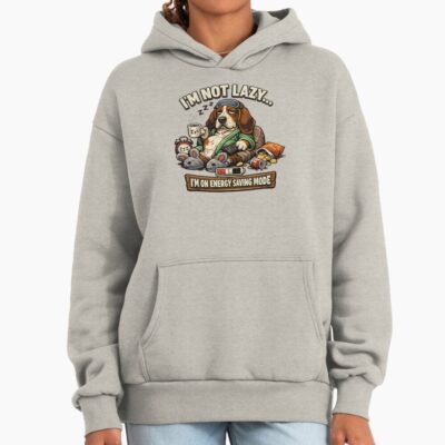 Basset Hound Modern Artwork Hoodie