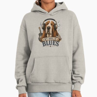 Basset Hound Classic Illustration Hoodie