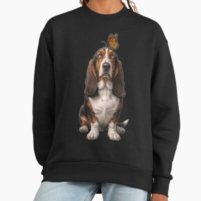 Basset Hound Legacy Illustration Sweatshirt