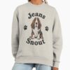 ssrcooversized sweatshirtwomens 01oatmeal heatherfrontsquare productx1000 12 - Basset Hound Gifts