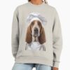 ssrcooversized sweatshirtwomens 01oatmeal heatherfrontsquare productx1000 5 - Basset Hound Gifts
