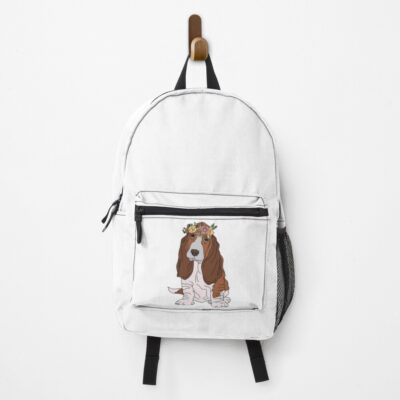 Basset Hound Minimalist Style Backpack