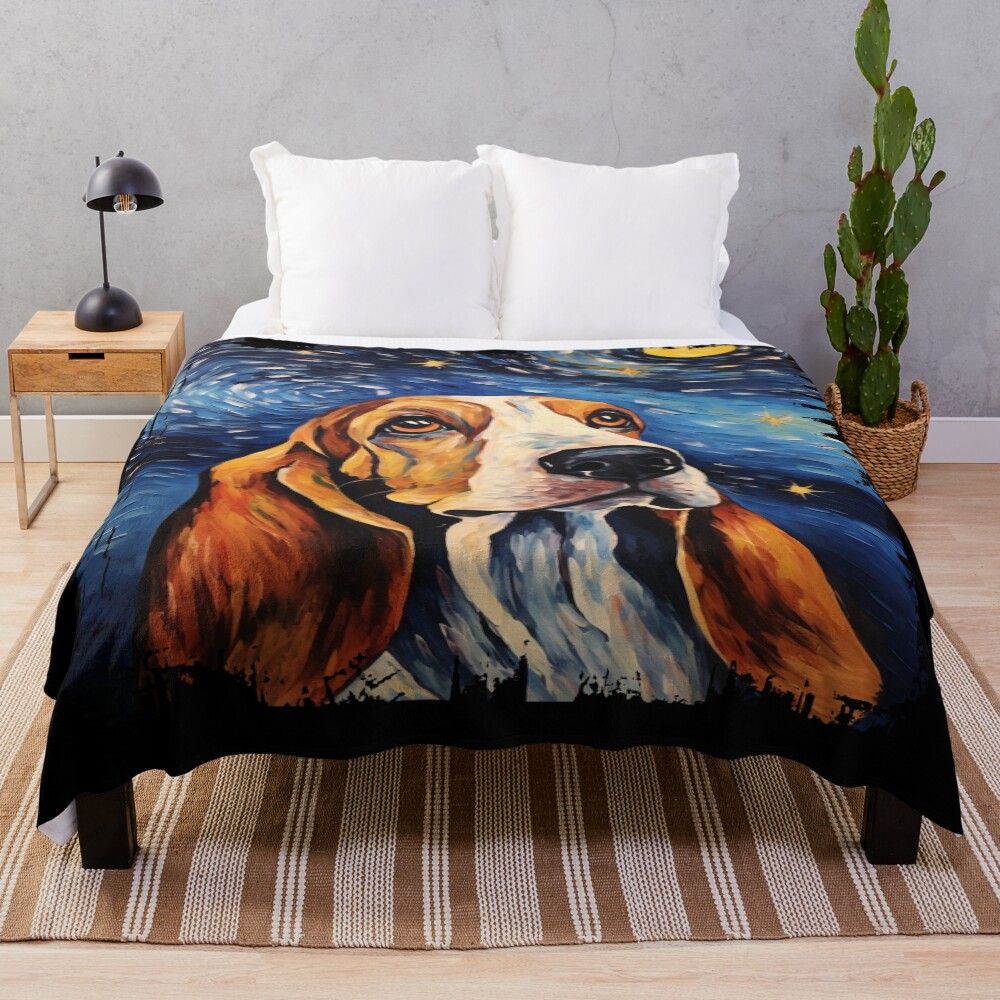 urblanket_large_bedsquarex1000.1u2 - Basset Hound Gifts