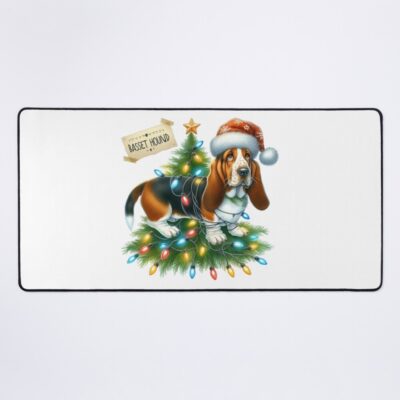Basset Hound Vintage Series Mouse Pad