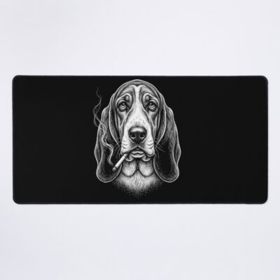 Basset Hound Iconic Series Mouse Pad