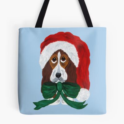 Basset Hound Legacy Design Tote Bag
